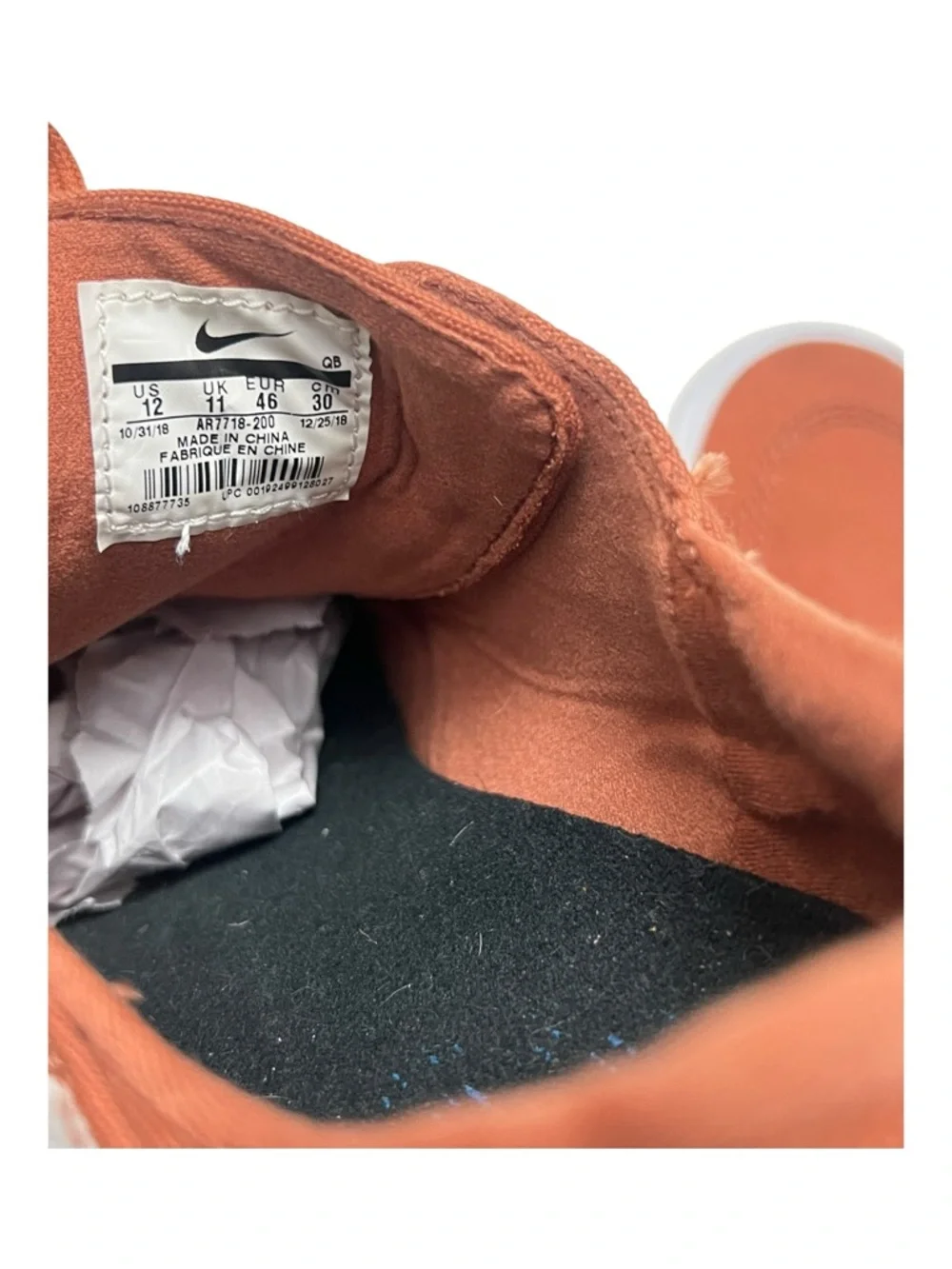 Nike Zoom Stefan Janoski Canvas RM SB 'Dusty Peach Size 12
